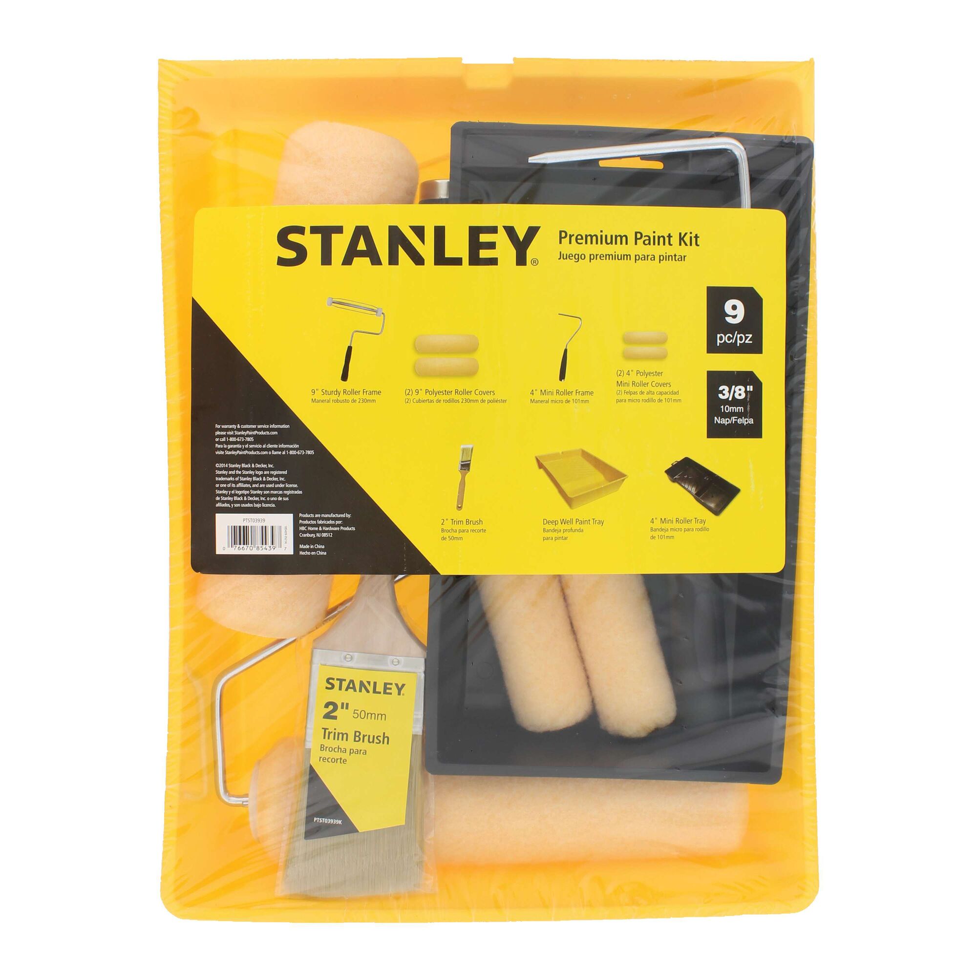 9 pc Paint Kit