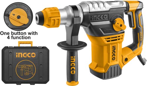RH150068Rotary hammerVoltage:220-240V~50/60HzInput power:1500W One button with four functionsConcrete:32mm