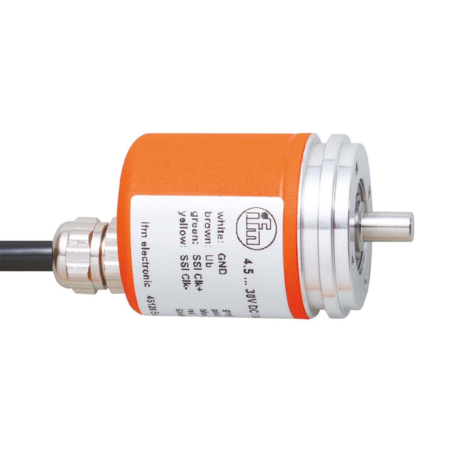 RM8001 - RM8001 - Absolute multiturn encoder with solid shaft