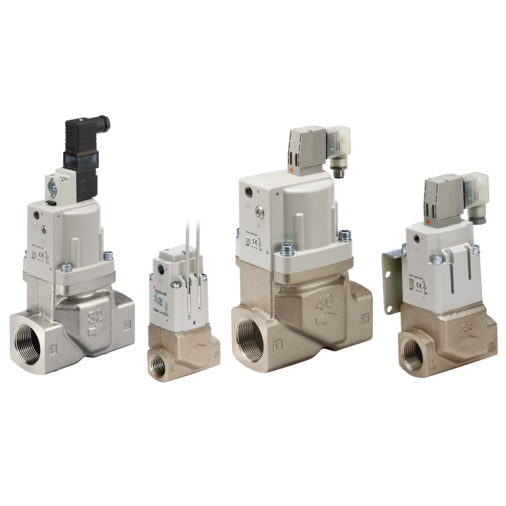 Coolant Valve (2 Way Valve)/Low Power Consumption, High Flow Type SGC