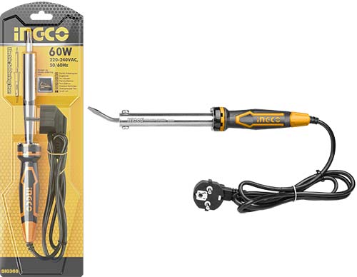 SI0368Electric soldering ironVoltage:220-240V~50/60HzInput power:60WPreheat.time:3~5minuters