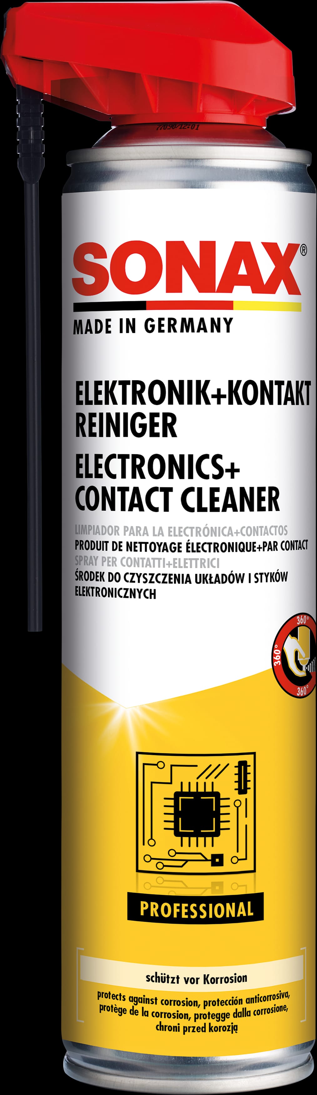 Elec­tronics+Contact Cleaner with EasySpray