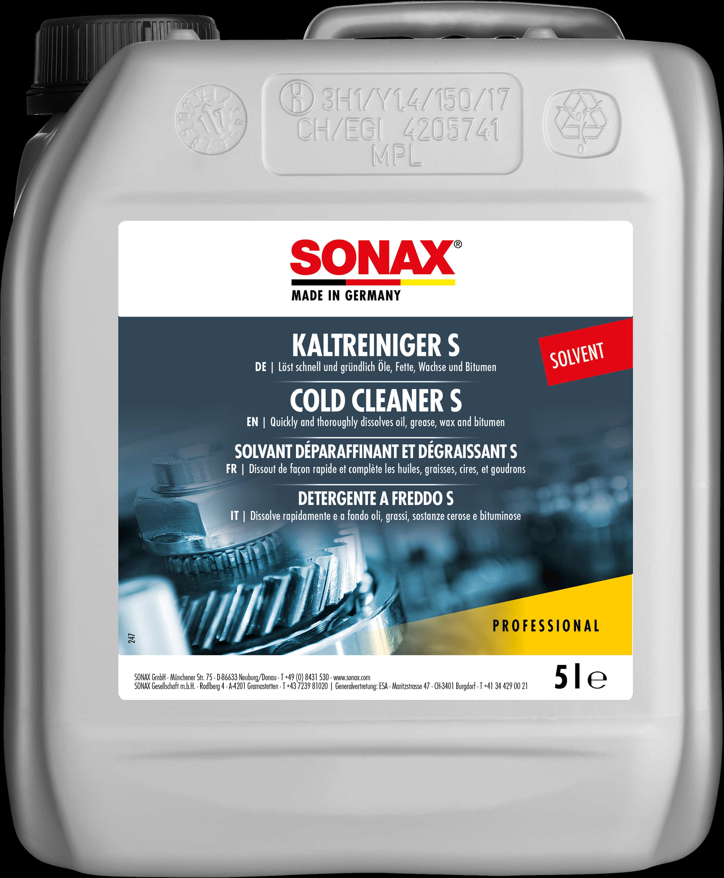 Cold Cleaner S