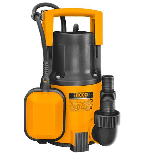 SPC4001Submersible pumpVoltage:220-240V~50HzRated power: 400WMax.head:8m Max. flow:117L/min