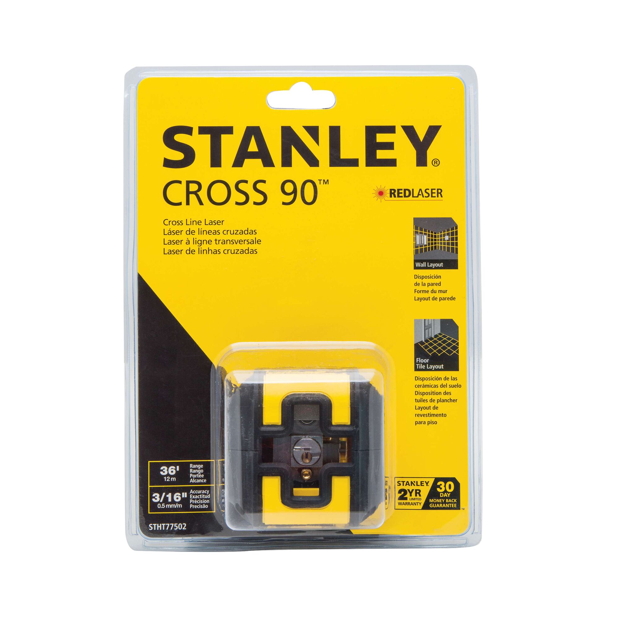 CROSS90® Red Beam Multi Cross Line Laser Level