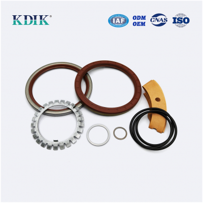 TB 145*175*13 TB 145*175*14 Rear Wheel Hub Oil Seal Kit Oring Sets for Benz Truck