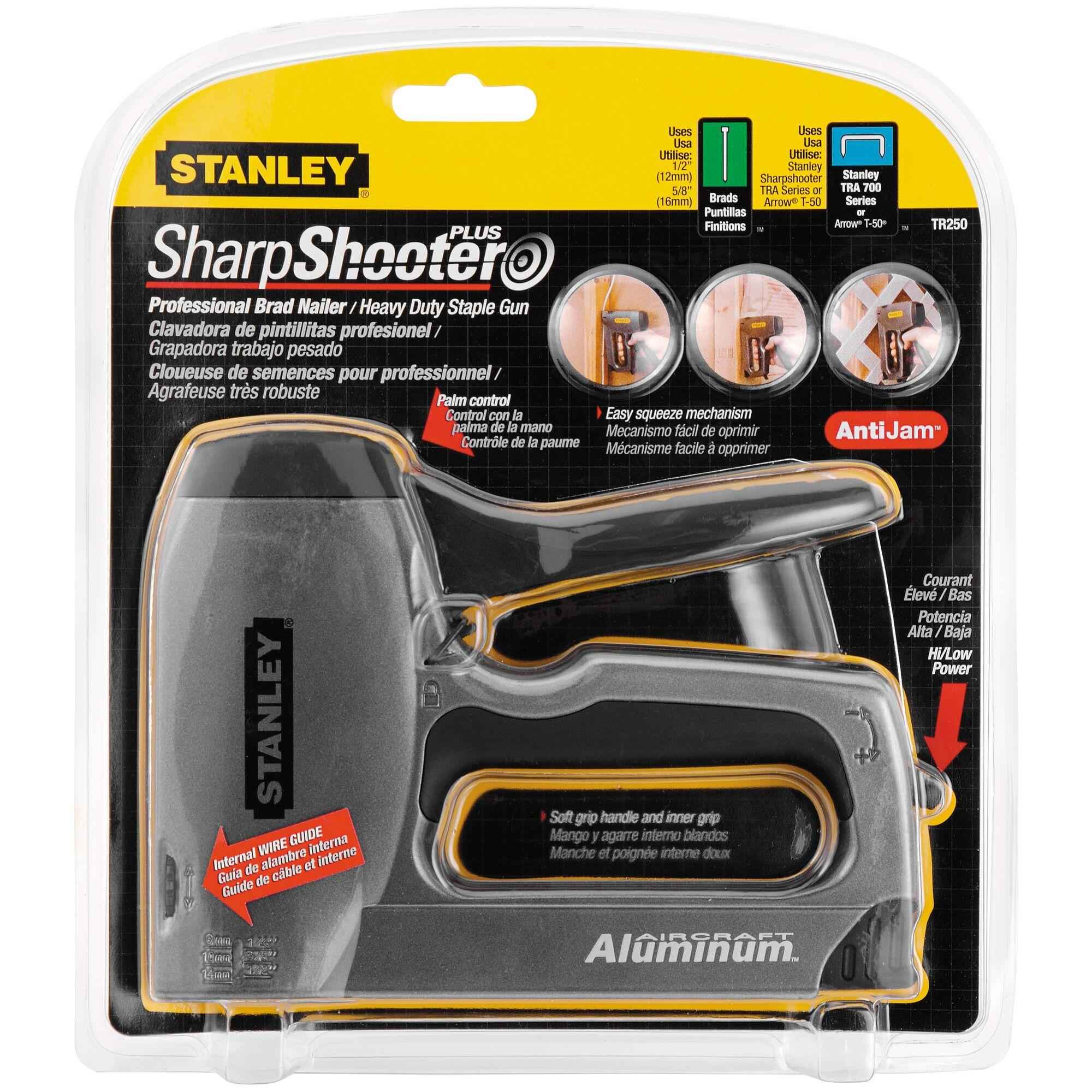 TR250 Heavy Duty Staple & Brad Gun (with High/Low) - G type