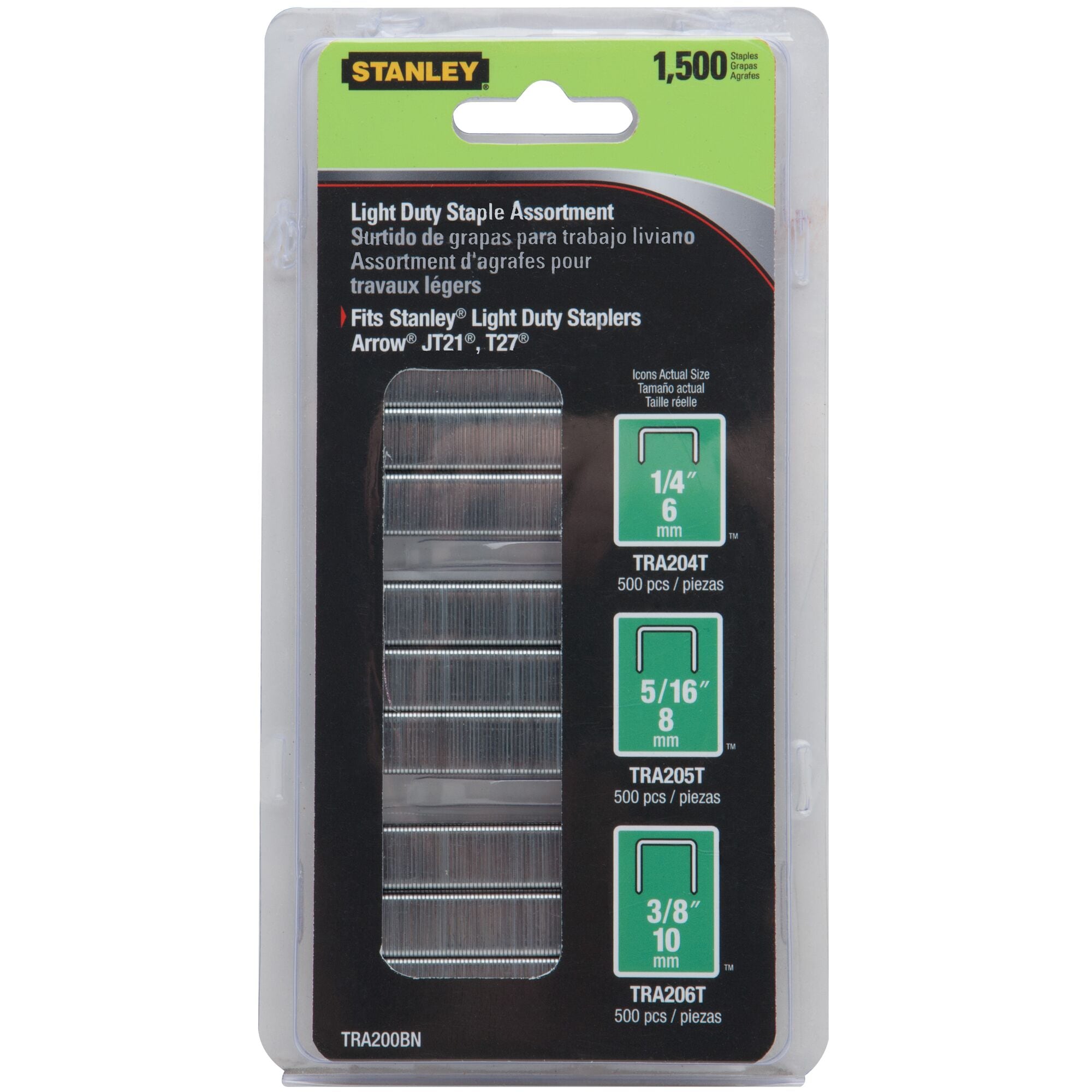 1,500 pc 29/64 in Light Duty Staples