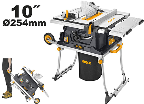 TS15008Table sawVoltage:220-240V~50/60HzInput power: 1500WBlade size:254mm(10")*16mm