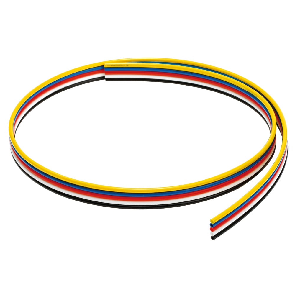 Soft Polyurethane Flat Tubing/Multi-core, Multi-color TUS