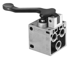 Valve with G1/4 connection, manually actuated FP, H, TH