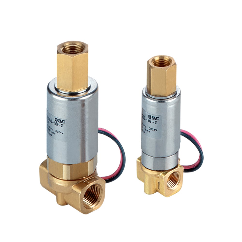Compact Direct Operated 3 Port Solenoid Valve (3 Way Valve) for Water and Air VDW200/300