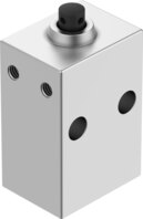 Valve with M5 connection, mechanically actuated L, R, RW, V