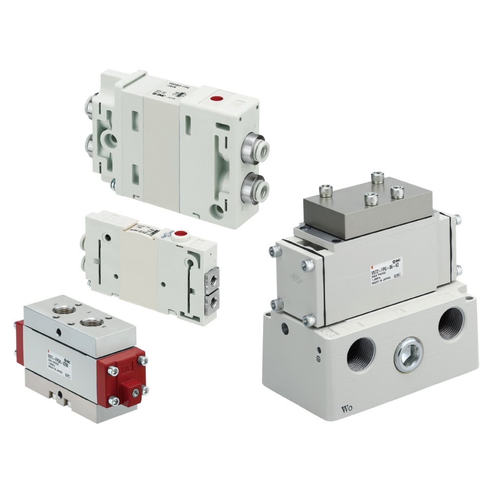 Separate Double Check Block VQ1000/2000-FPG/VV71-FPGR-□-X299/X296/VV72-FPG-06□-X2