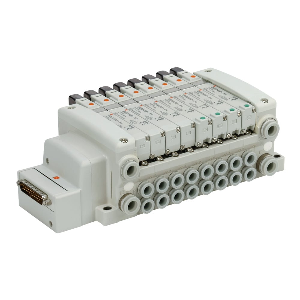 5-Port Solenoid Valve VQC1000/2000
