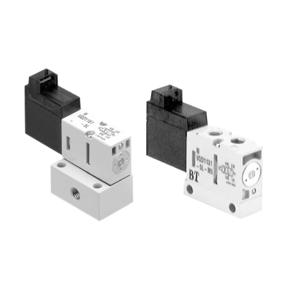 4 Port Solenoid Valve / Direct Operated Poppet Type 10-VQD