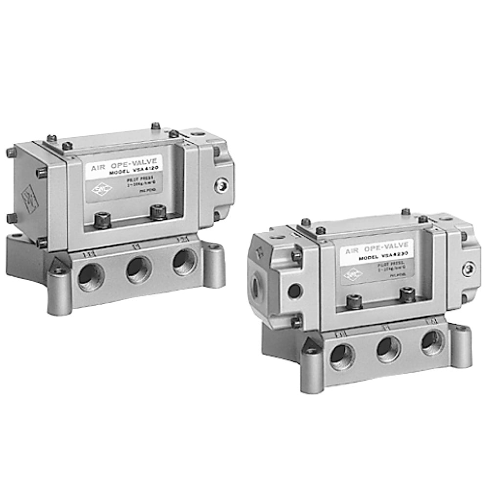 4/5-Port Air Operated Valve VSA4□20/4□30/4□40