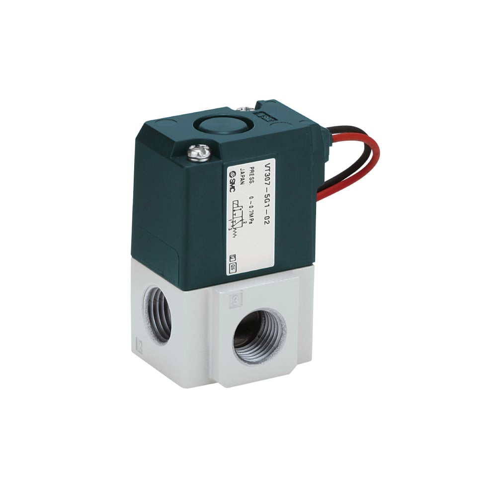 3-Port Solenoid Valve/Direct Operated Poppet Type VT307