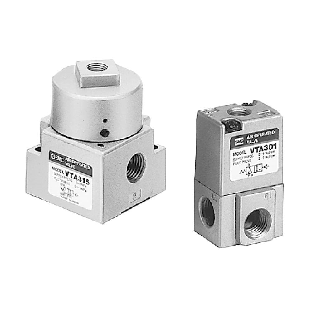 3-Port Air Operated Valve VTA301/315
