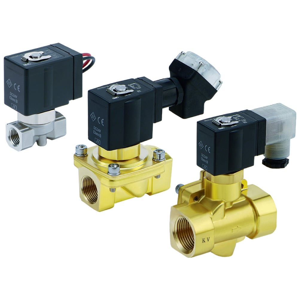 Energy Saving Type 2 Port Solenoid Valve (2 Way Valve) VXE