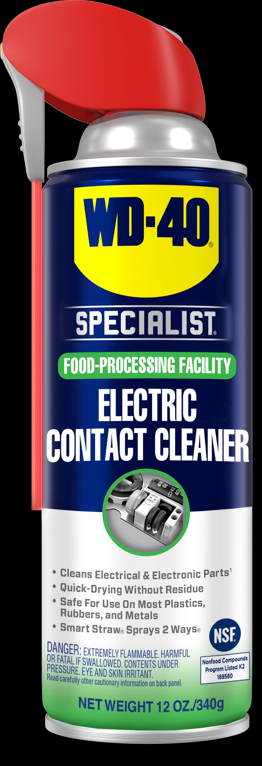 WD-40 Specialist® Food-Processing Facility Electric Contact Cleaner