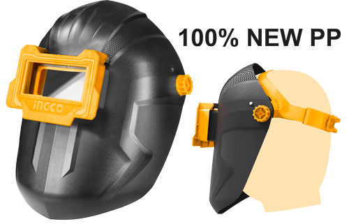 WM101Welding maskGlass size:108*50*3mmMaterial:100% NEW PPmovable type glass