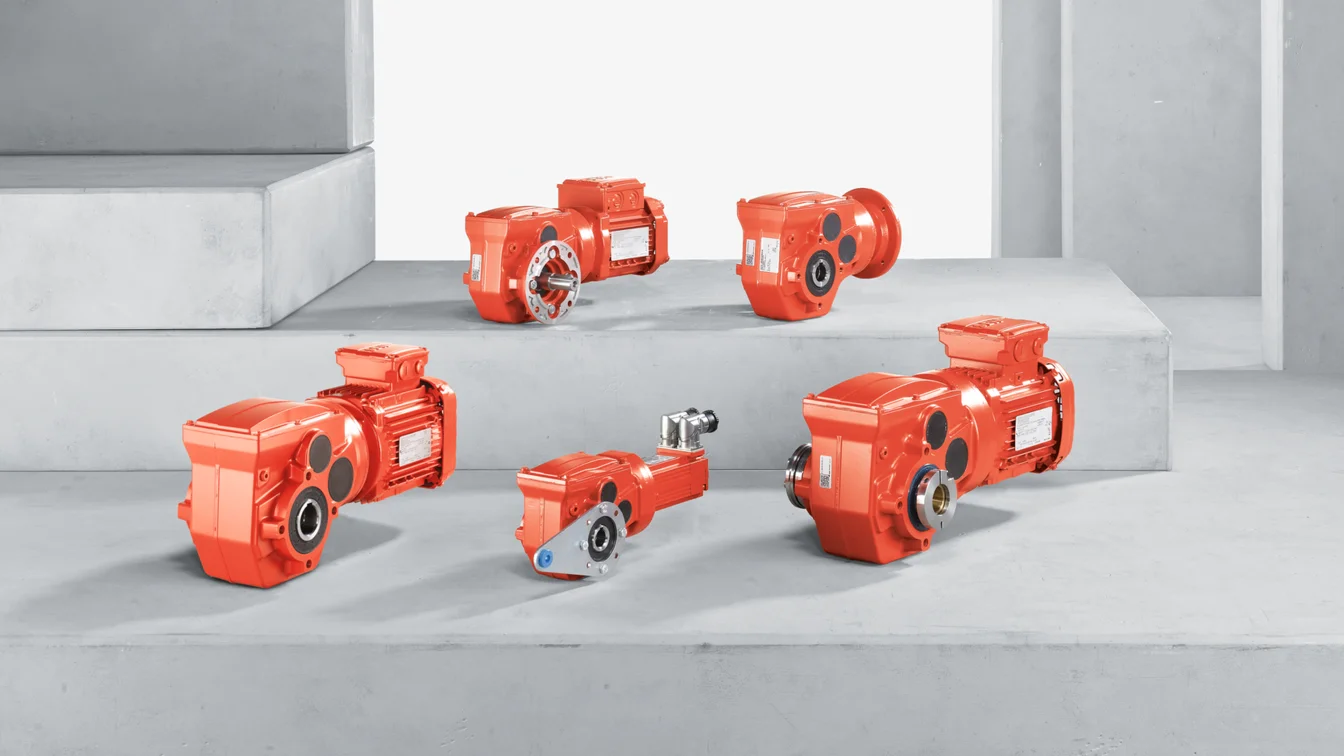 W series right-angle gear units