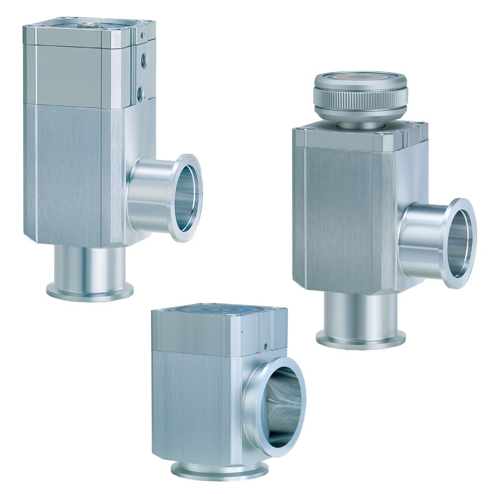 Aluminum High Vacuum Angle Valve XL□