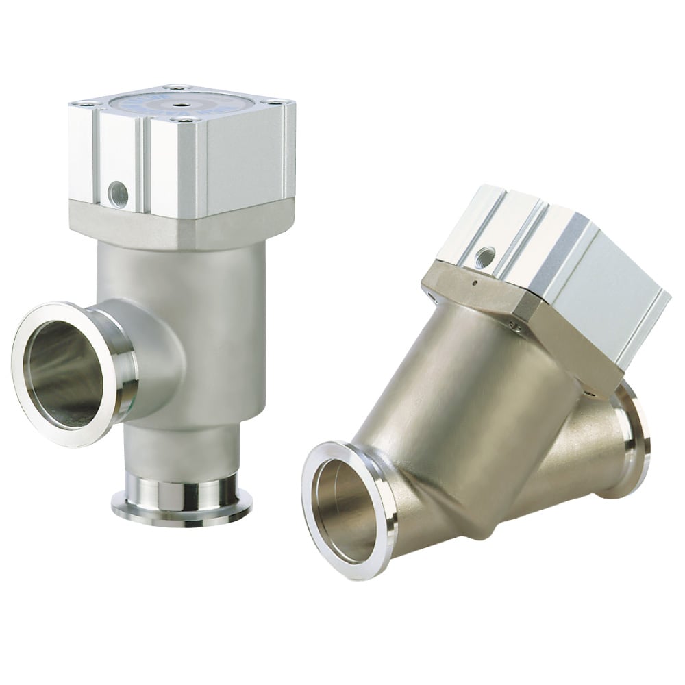 Stainless Steel High Vacuum Angle/In-line Valve XM/XY