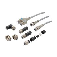 XS2 Round Water-resistant Connectors (M12 Threads)