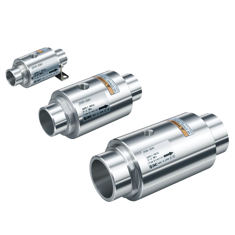 Vacuum Flow Stainless Steel Specifications ZH□-□-X341