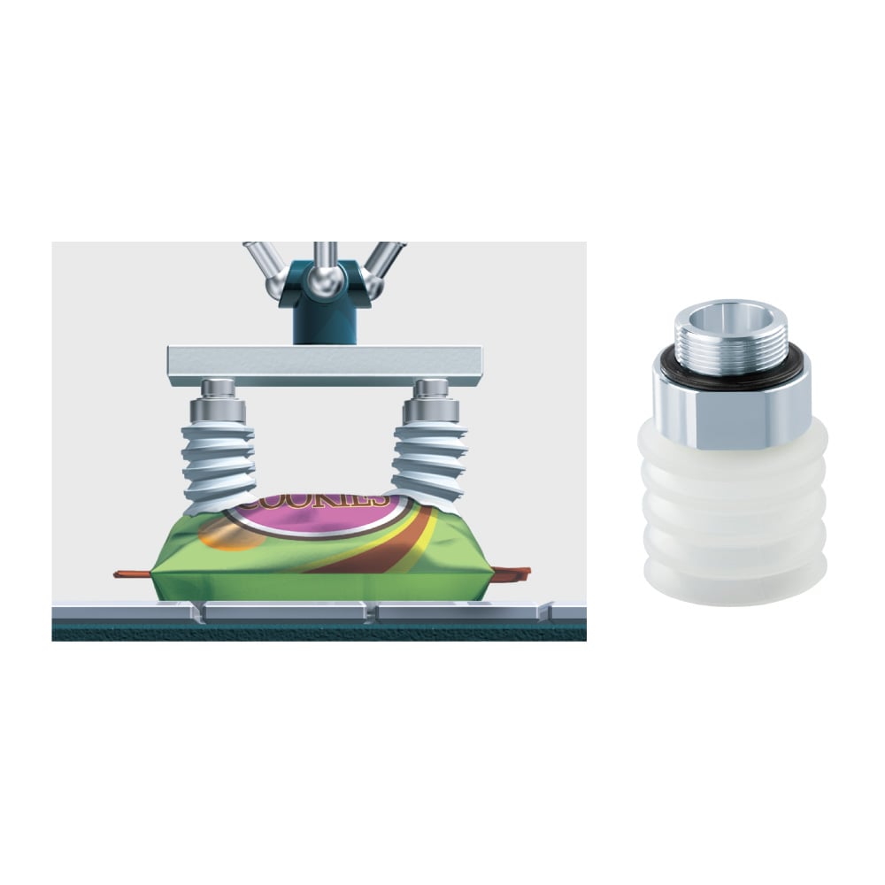 4.5-Stage Bellows Pad (Vacuum Suction Cup) ZP2