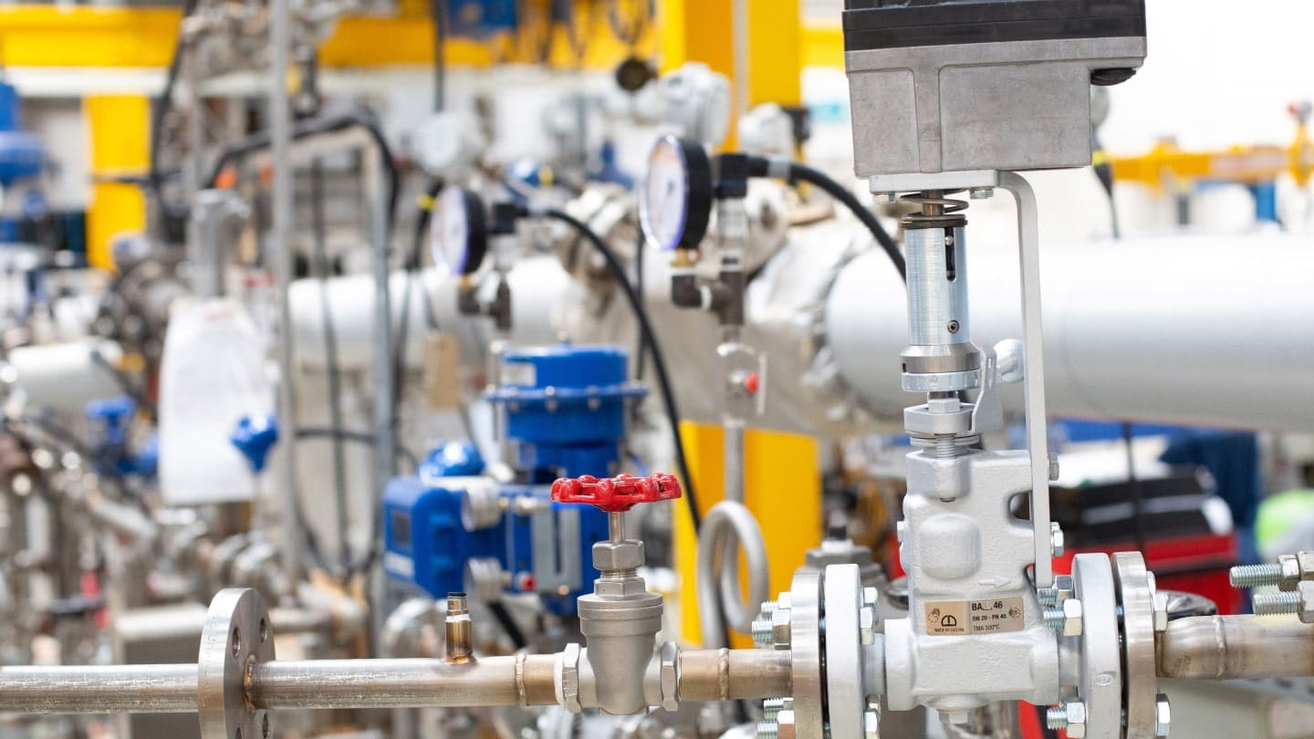 Continuous blowdown valves