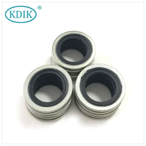 KDIK OIL SEAL Rubber Combined Gaskets Bonded Seal for Flanged Joints Compound Gasket