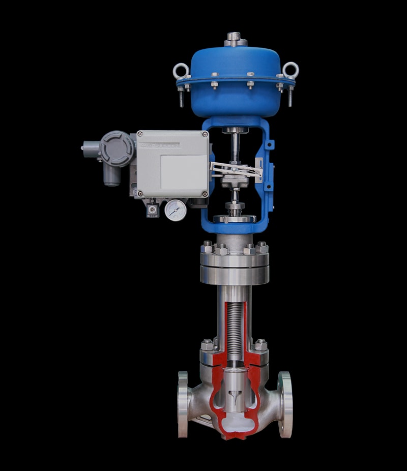 LN83W Series Bellows Globe Control Valve