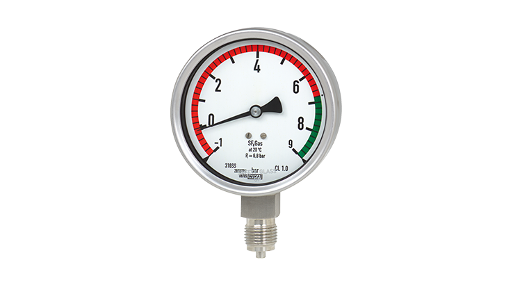 Gas density indicators