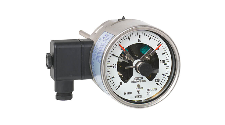 Thermometers with switch contacts - Products